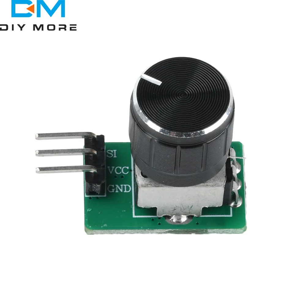 Vue rapprochée du Testeur de Servomoteur PWM 3-26V montrant les réglages de fréquence et largeur d'impulsion