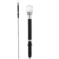 Crystal Handle Walking Stick Women's Cane  Outdoor Hiking, Fashionable Gentleman's Cane  Used For Cosplay and Costume Parties 1