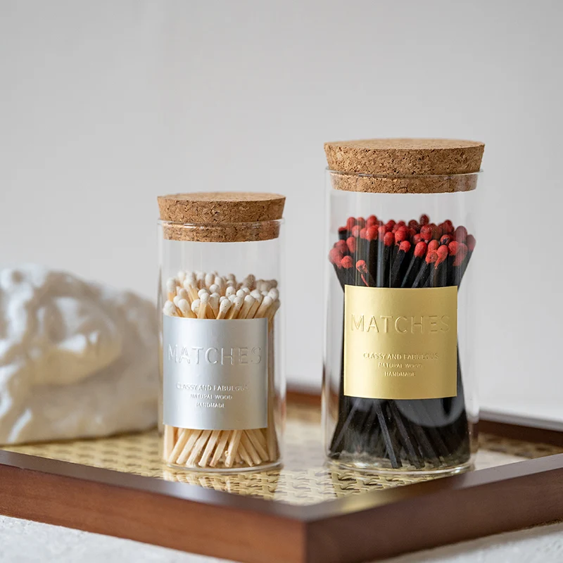 100pcs150pcsInsStyleScentedCandlesLongMatchesAndExtendedBottlesAromatherapy