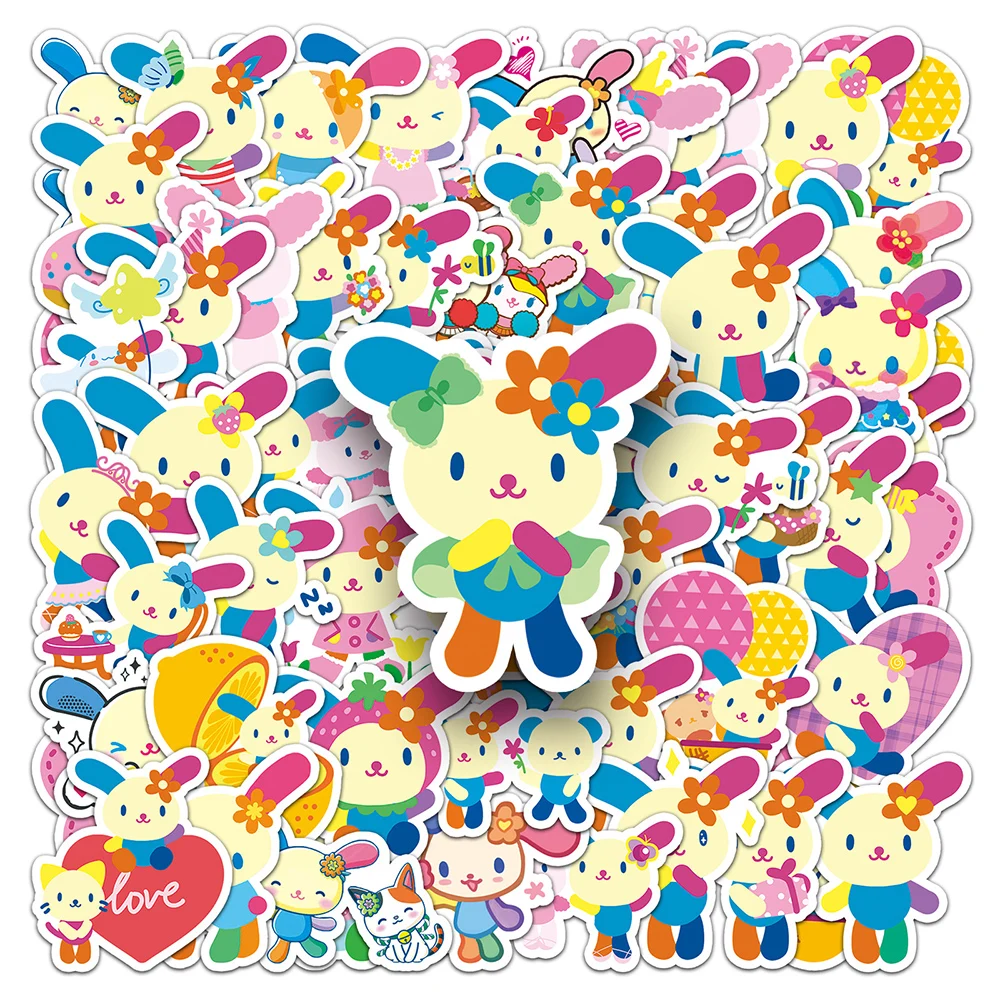 

10/30/50 шт. милые граффити Sanrio Usahana наклейки Kawaii Наклейки DIY ноутбук телефон чемодан Скрапбукинг Канцелярские наклейки детские игрушки