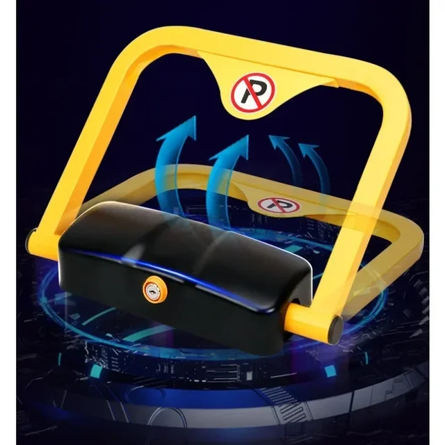 Intelligent Remote Parking Lock with 180 Degree Anti-collision Alarm Function, Waterproof and Anti-theft Floor Lock 5