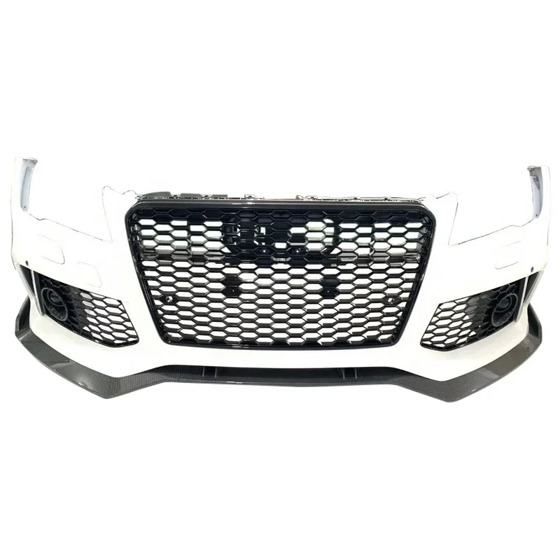 

RS7 front bumper with grill for Audi A7 S7 C7 high quality car bodikits with PP ABS Material 2009-2015