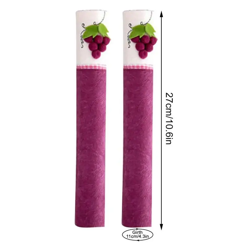 Handle Covers Keep Clean Anti-static Decoration For Kitchen Refrigerator Door Non-Slip Soft Handle Cover Washable Kitchen
