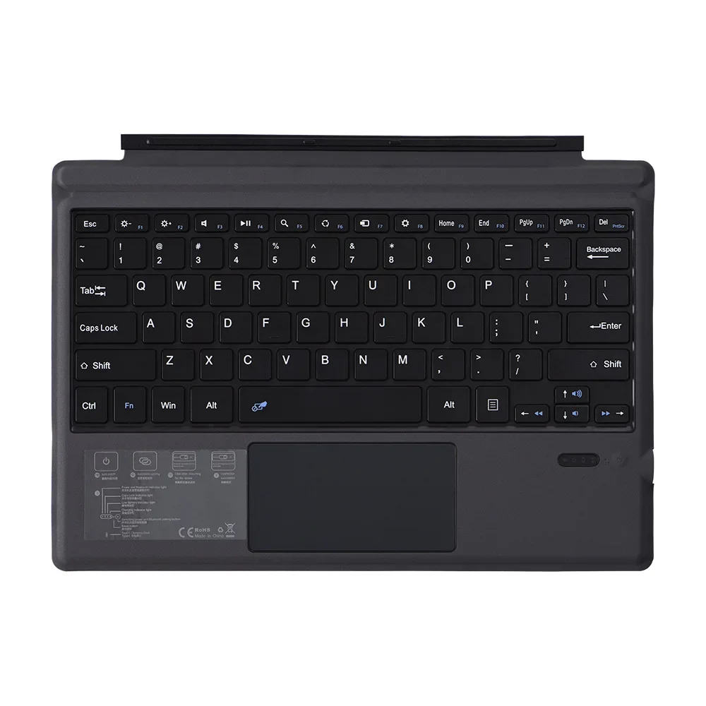 

Wireless Bluetooth Keyboard for Microsoft Surface Pro 3/4/5/6/7 Pro 9 8 GO 12 3 Tablet Keyboard With Touchpad Backlight Keyboard