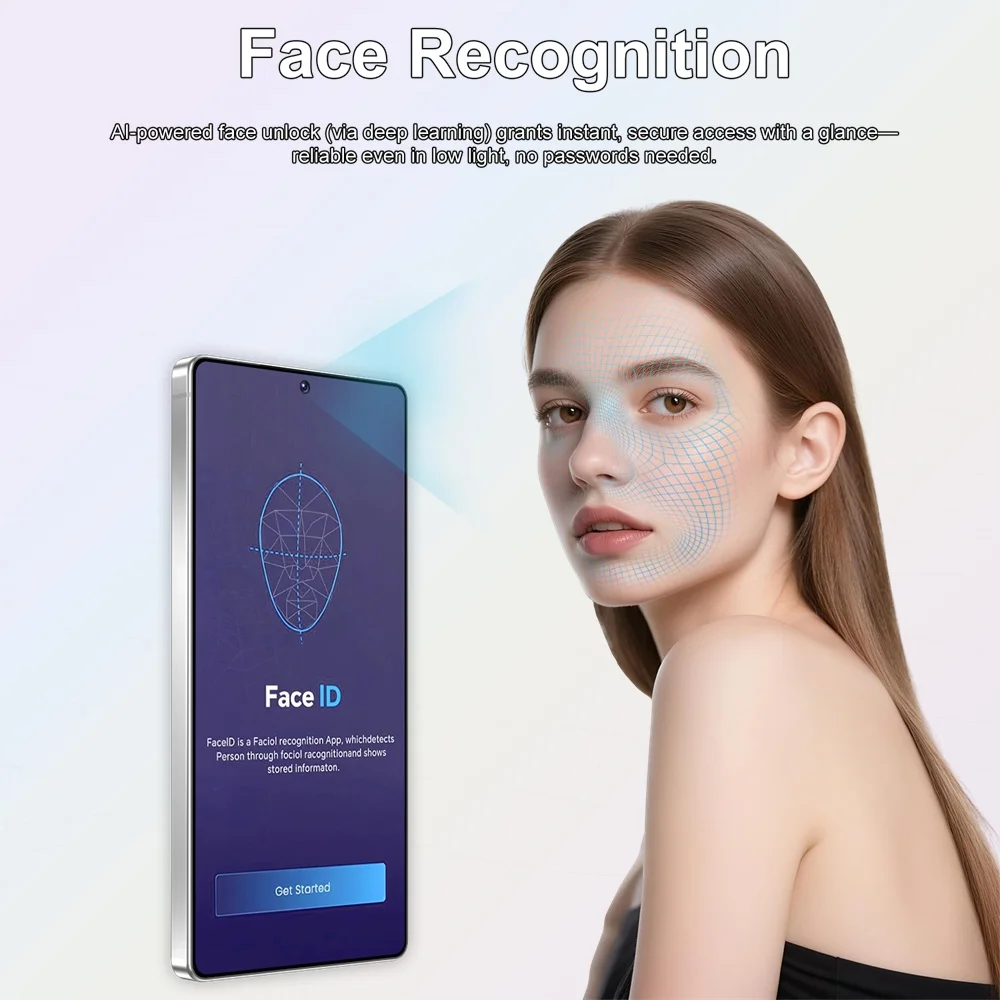 K-Touch Mobile Phones For S26 Ultra 7.3 Inch Android 15 Smartphone Global Version 5G Dual Card Dual Standby Cell phone 16+48MP Camera 7800mAh Battery Face Unlocked Cellphones For Men Women