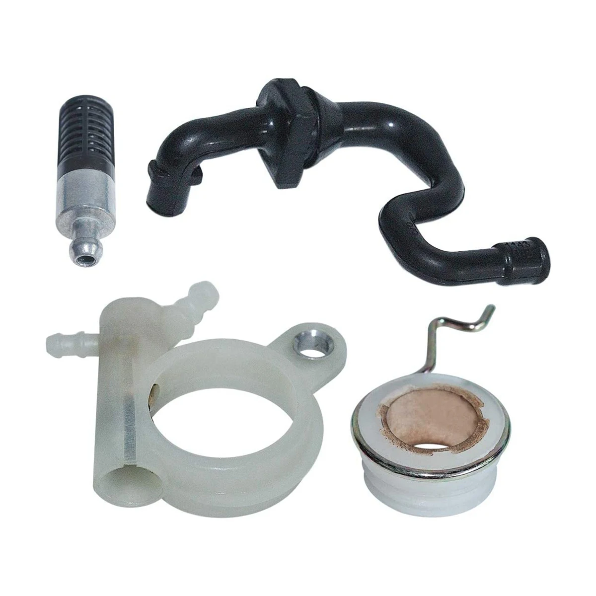 New 1143 640 3201 Oil Pump Hose Filter Worm Gear Kit for Stihl MS251 MS231 MS231C MS251C Chainsaw Parts