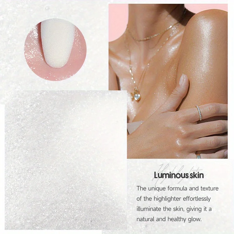 Fairy Powder Highlighter Stick, Shimmer Contour Blush Powder Contour Shading Glitter, Contour Brightening Makeup Highlighter 6