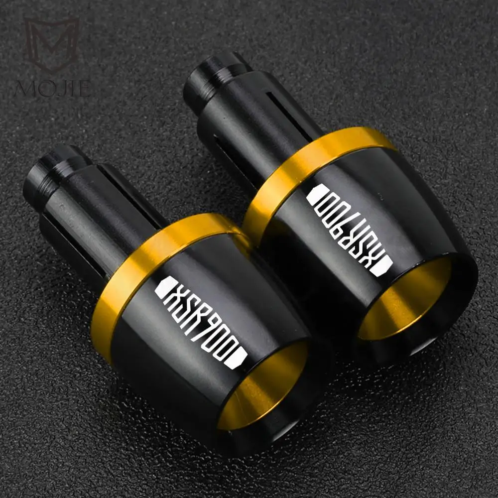 

For Yamaha XSR900 ABS XSR 900 2016-2018 2019 2020 2021 2022 2023 Universal Handlebar Grips Bar Ends Cap Counterweight Plug Slide