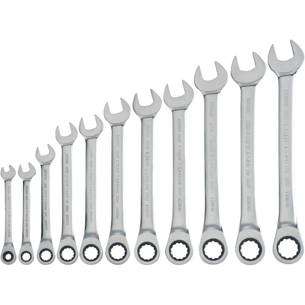 

Ratcheting Wrench Set, Metric, 11-Piece (CMMT87021)