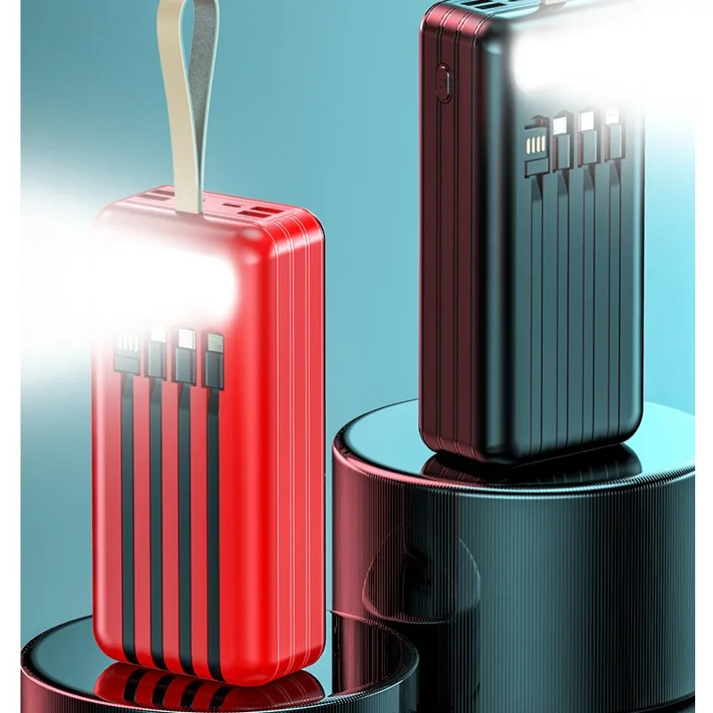 

Новый мощный внешний аккумулятор 50000 мАч, запасное зарядное устройство для мобильного телефона, быстрая зарядка PD22W 66W