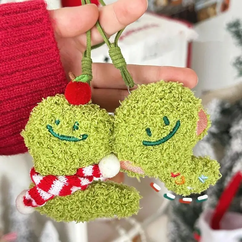 Snake Doll Pendant Snake Year Cute Pendant Plush Animal Backpack Decor Car Home Decor 2025 Keychain Plush Toy Cute Bag Charm For 2