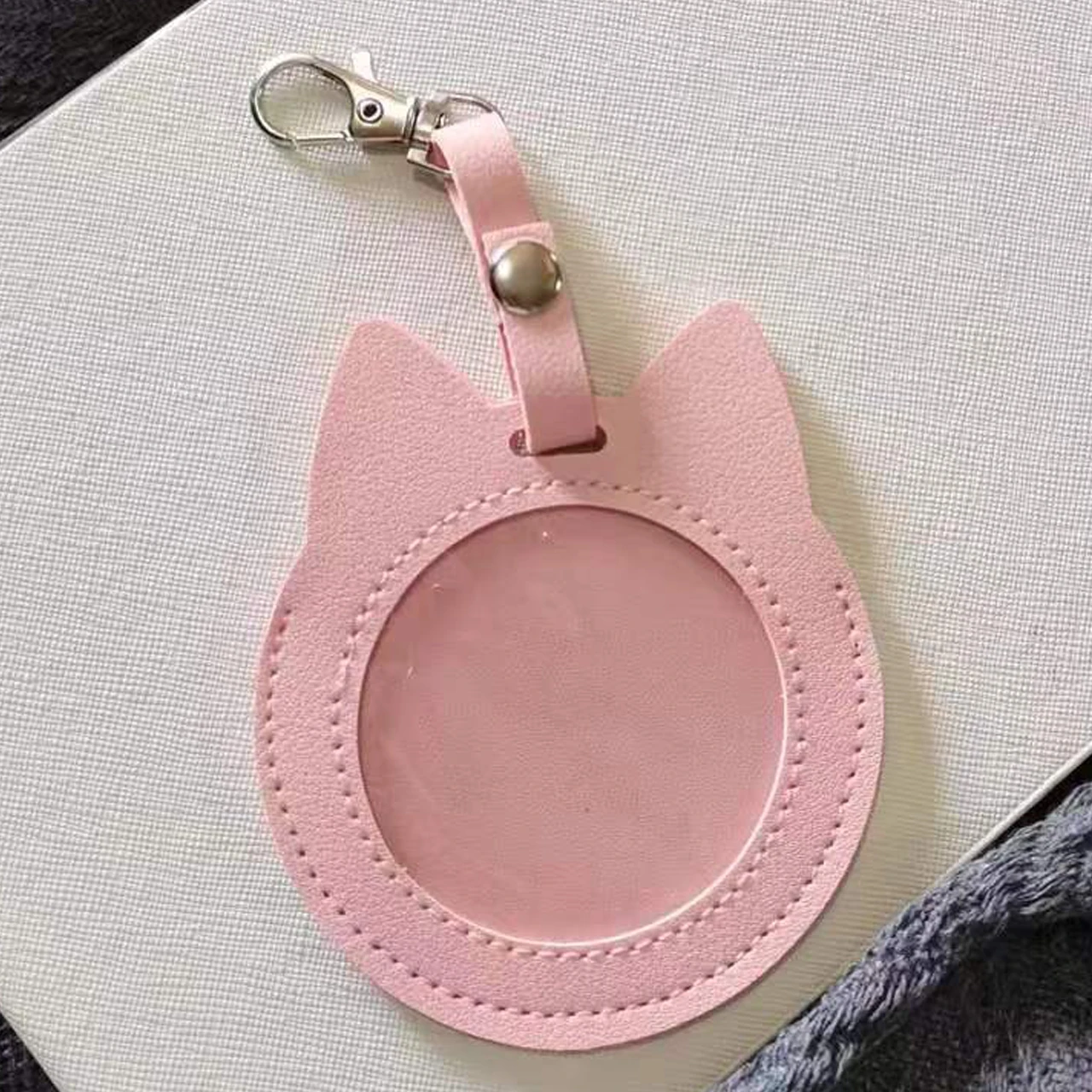 Badge Storage Badge Protective Case Round Badge Anime Bag Accessory Portable Badge Display Pouch Portable Badge Storage