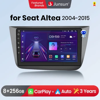 Junsun 2Din Android Auto – CarPlay pour Seat Altea 2005-15