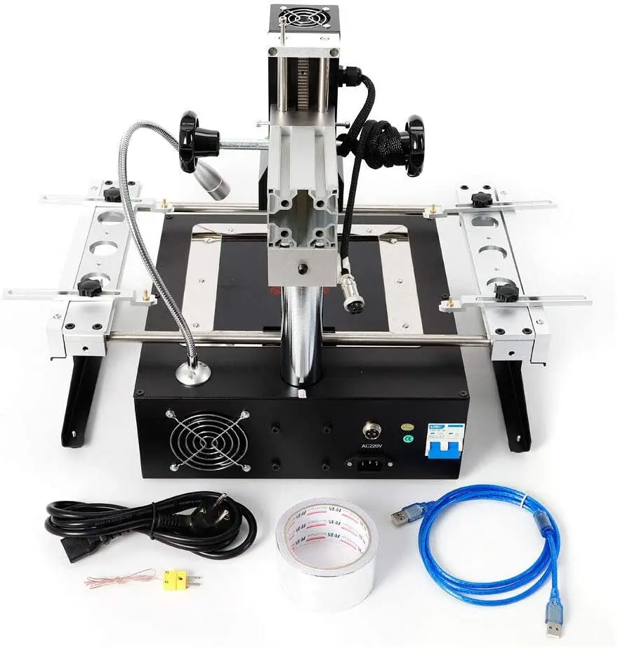 1250W IR6500 BGA Reballing Hine Rework Station Infrared Solder Welder System Temperature Control