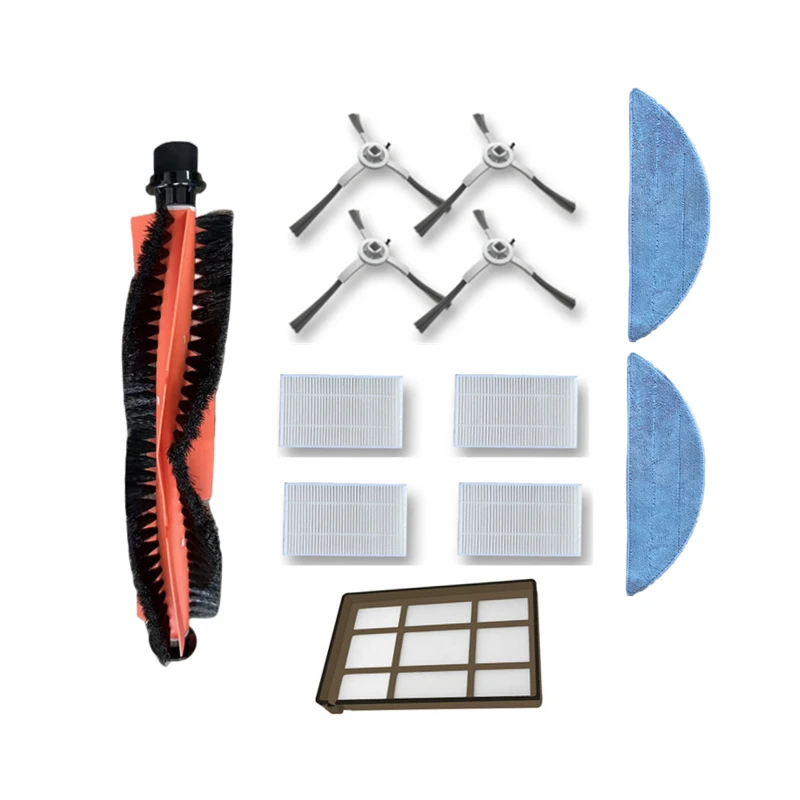 

Robot HEPA Filter Side Brush Roll Brush Mop Cloth for ABIR X5,X6,X8 Robotic Vacuum Cleaner Spare Parts Accessories Replacement