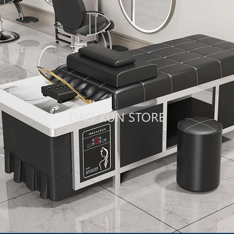 Japanese Head Spa Hair Washing Bed Stylist Massage Shower Head Shampoo Chair Salon Silla Peluqueria Salon Furniture MQ50SC