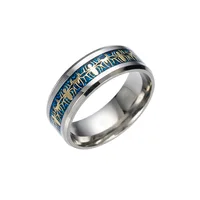 Stainless Steel Cool Spider Pattern Inlay Women Man Rings for Teens Boy Encourage Faith Gift Jewelry 1