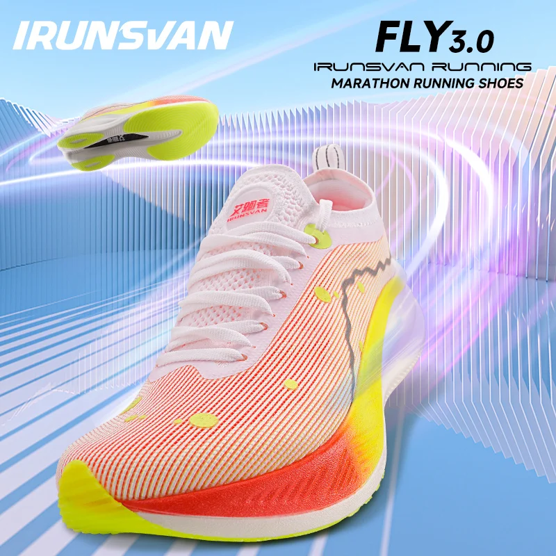 IRUNSVANFullpalmcarbonplateRunningShoesSuitableforHeavy