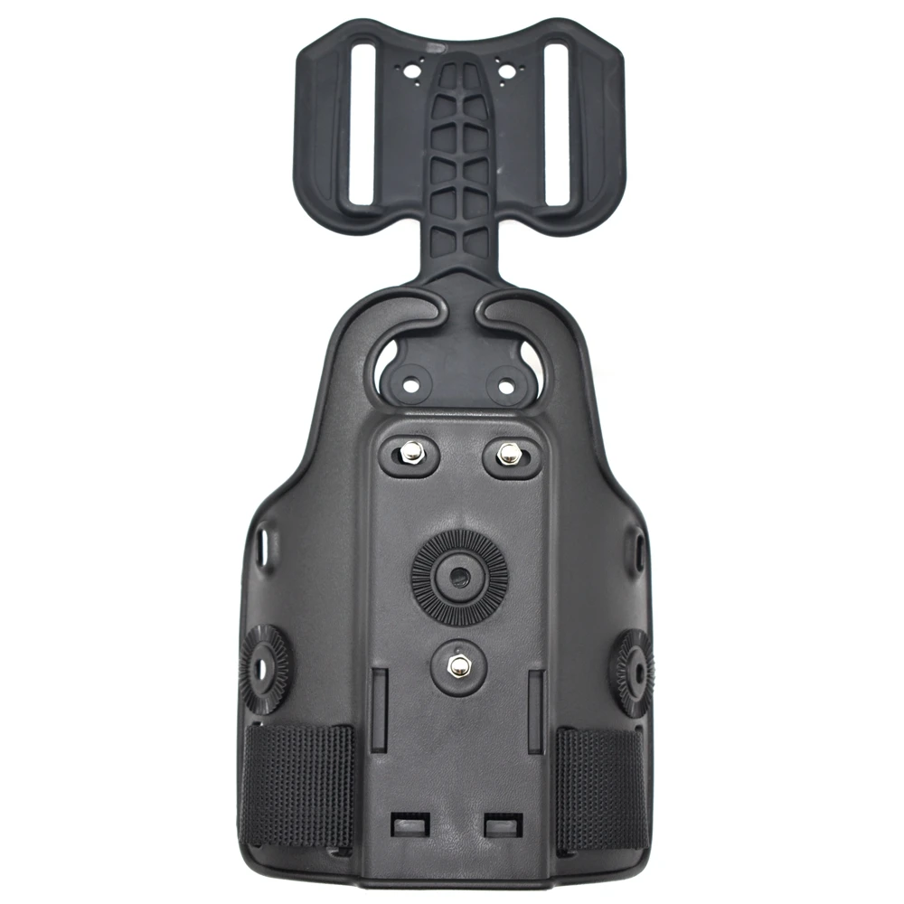 Tactical Leg Gun Holster Platform with Paddle Adapter for Hunting