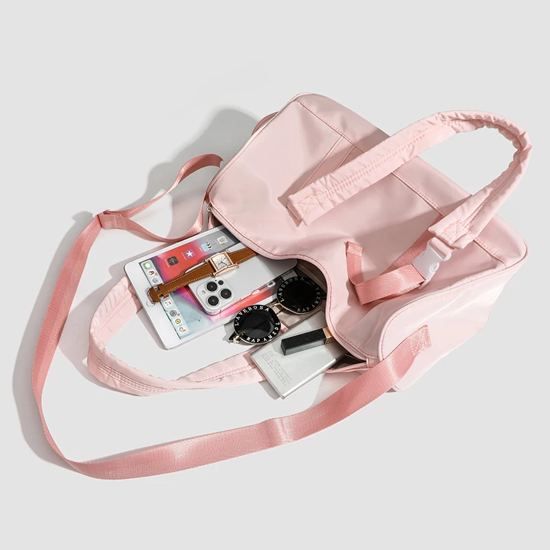 2024 New Design Travel Duffle Bag Nylon  Tote Bags for Women Large Capacity Storage Luggage Handbag