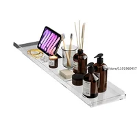 Nordic อะคริลิคถาดอ่างอาบน้ํา,ผู้ถือสปา,โต๊ะอาบน้ํา,ห้องน้ํา Organizer,Bandeja Bath Tub อุปกรณ์เสริม 6