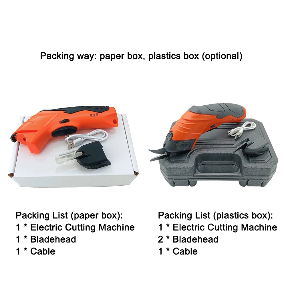 Handheld Electric Scissors Cloth Cutter Portable Fabric Cutting Machine Paperboard Leather Rug Plastics Trimmer Electric Clipper 2