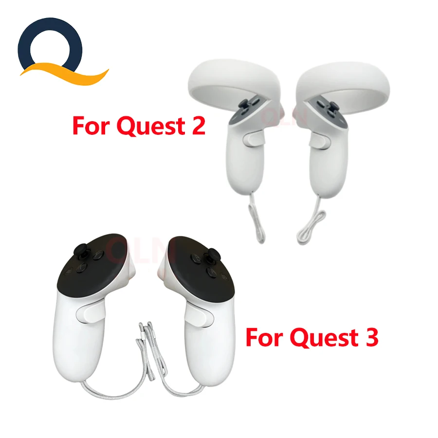  Quest 2 左右コントローラー（）メタクエスト メタoculus Quest 2用の左右の交換コントローラー,ヘッドセット
