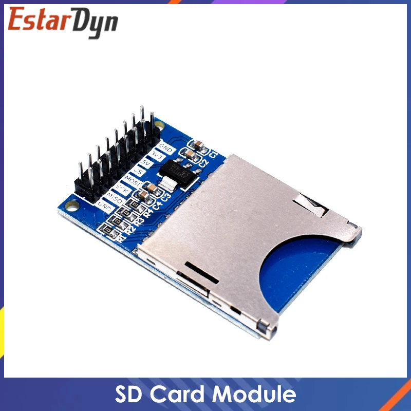 Modulo Di Lettura E Scrittura Modulo Scheda Sd Slot Socket Reader Arm Mcu Per Arduino Kit Di Avviamento Fai Da Te