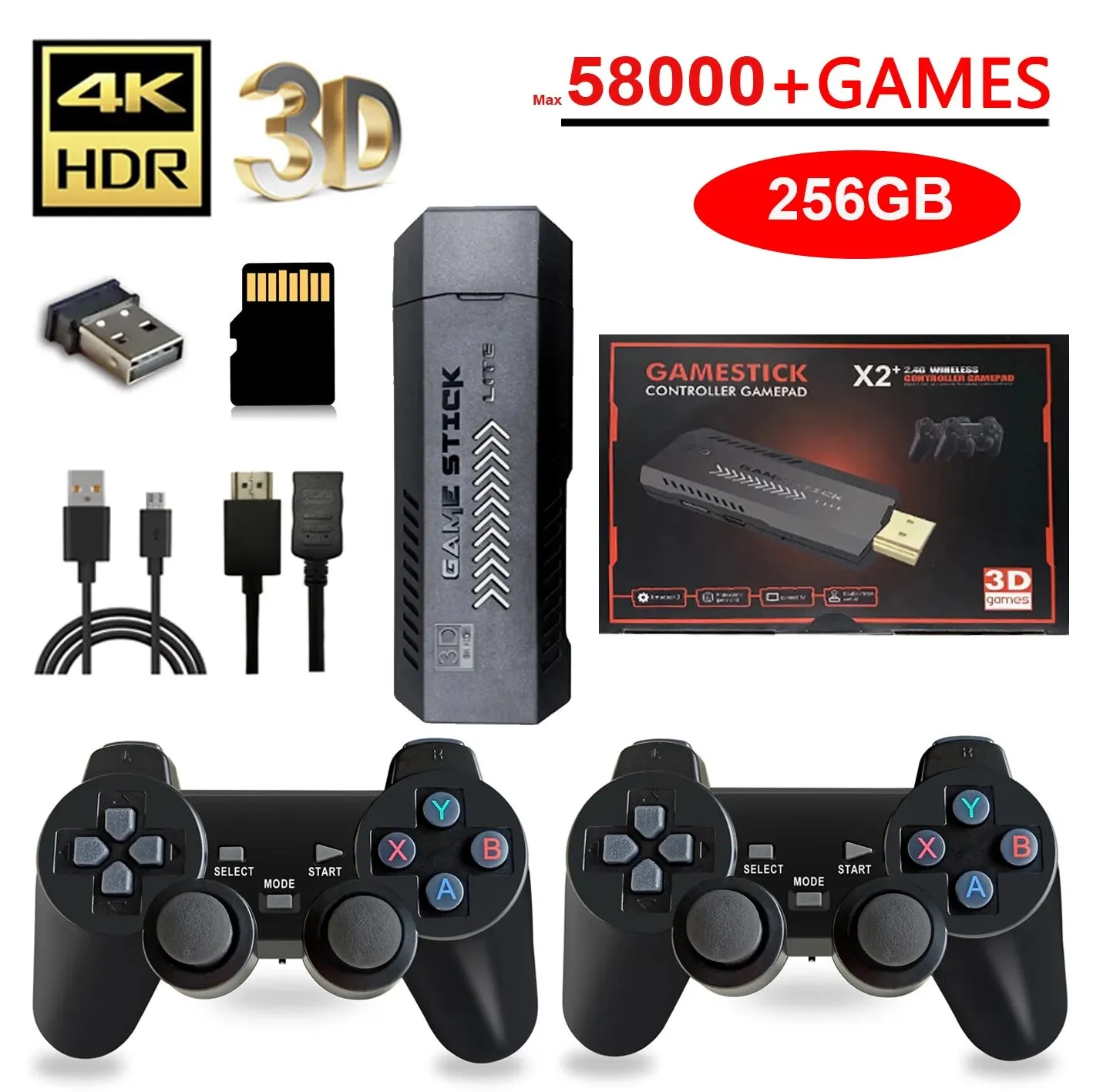 X2 Plus Retrokonsola do telewizora (bez gier) za $19.53 / ~80zł