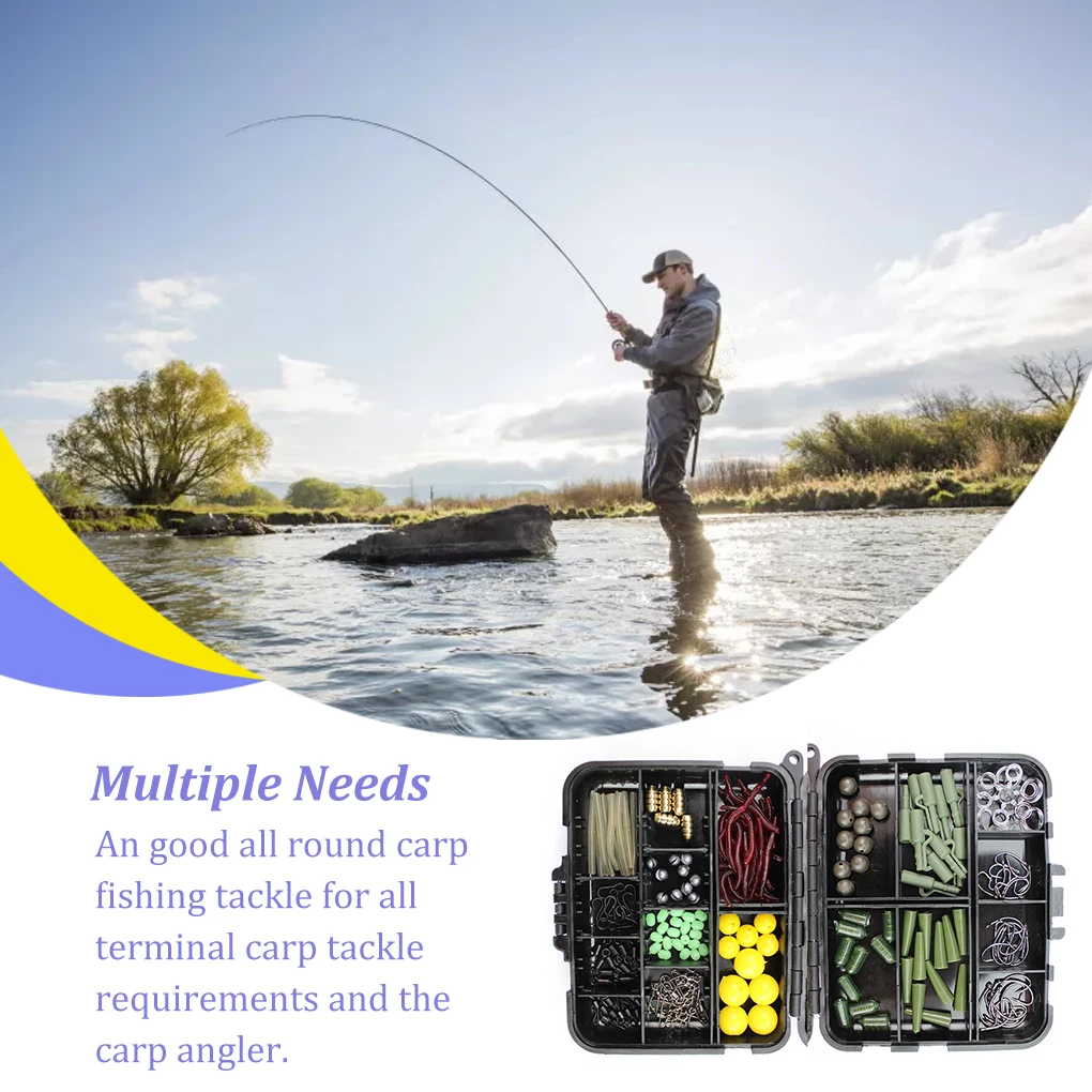 

Рыболовные снасти Крючки для карпа инструменты коробка резиновый шланг для карпа снасти коробки