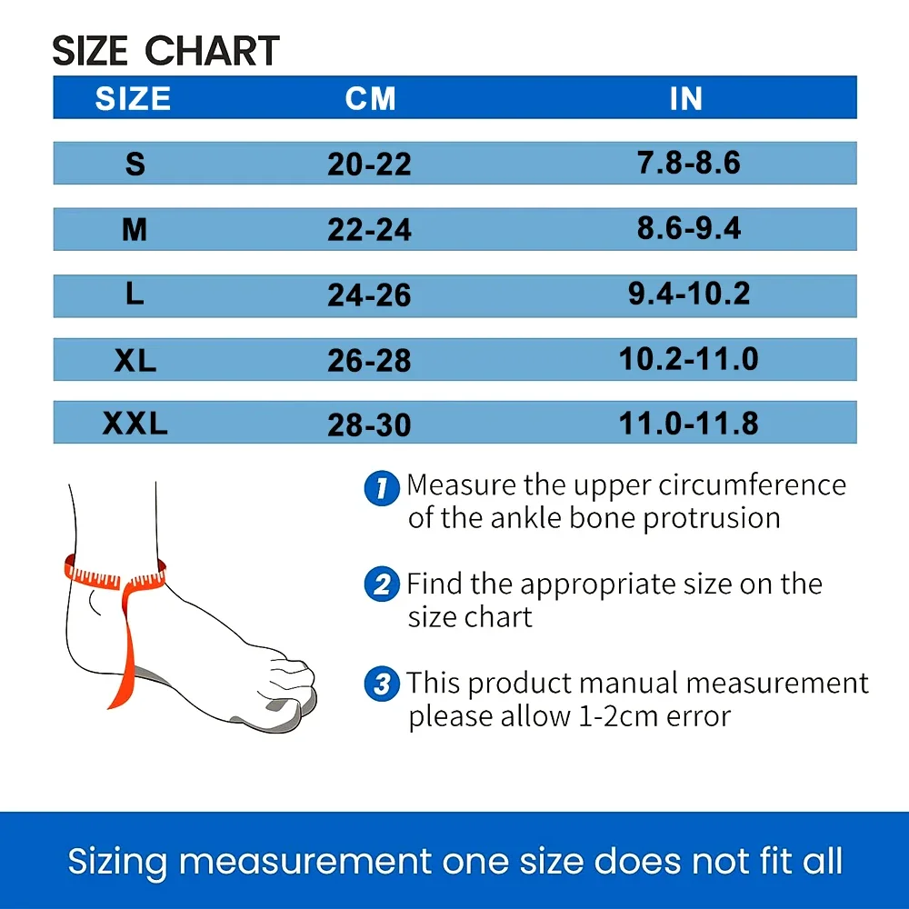 1Pcs Compression Ankle Brace Stabilizing Women Men Achilles Tendonitis Socks Swelling Running Ankle Support Sports Joint Pain ankle socks ankle support compression socks ankle straps fitness ankle straps ankle support brace ankle wrist cuffs