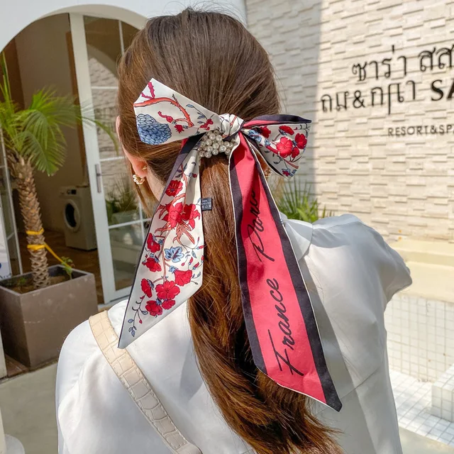 Ponytail How To Style Hair Scarf Scrunchie Scrunchie High Ponytail