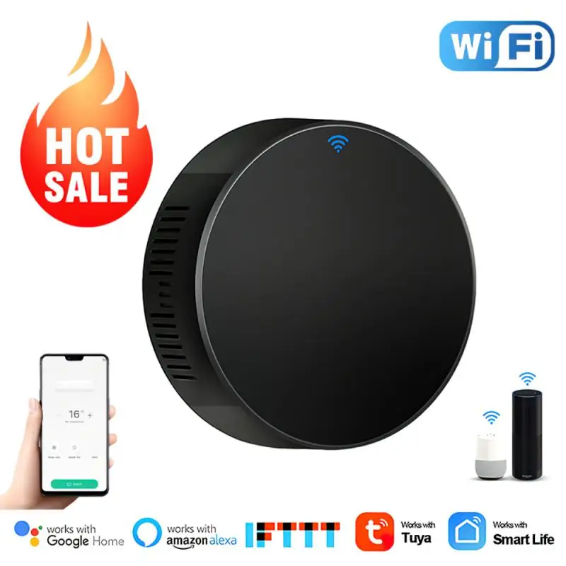 

Work With Google Home Yandex Google For Tv Air Conditioner Ir Remote Control Tuya Wifi For Tv Dvd Aud Ac Alexa Remote Control