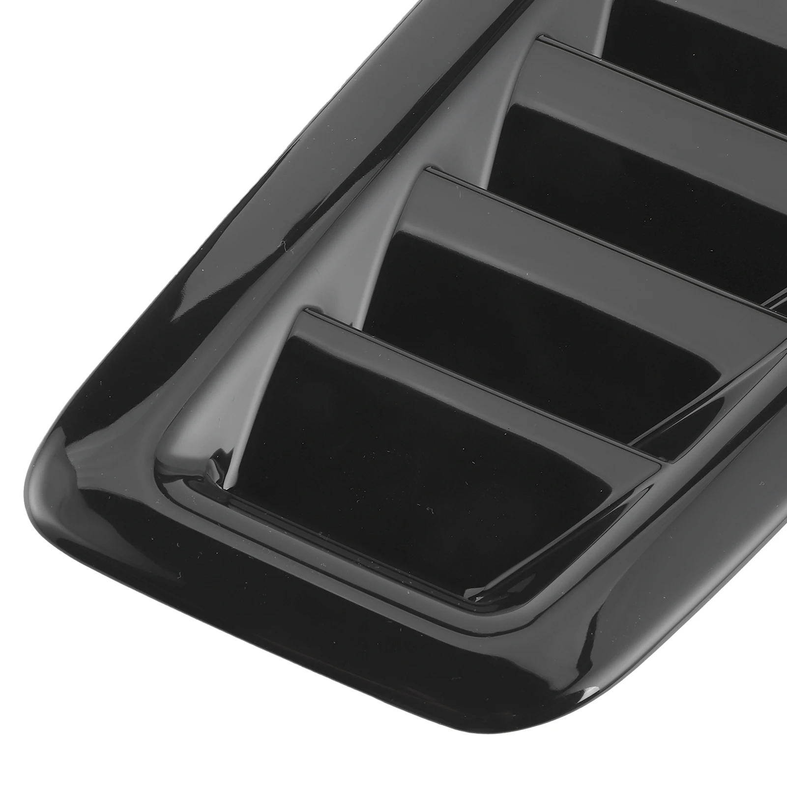 Hood Vents 2pcs Universal Car Bonnet Air Vent Trim ABS Engine Hood Air Outlet Cover Fit For Focus RS MK2 Style