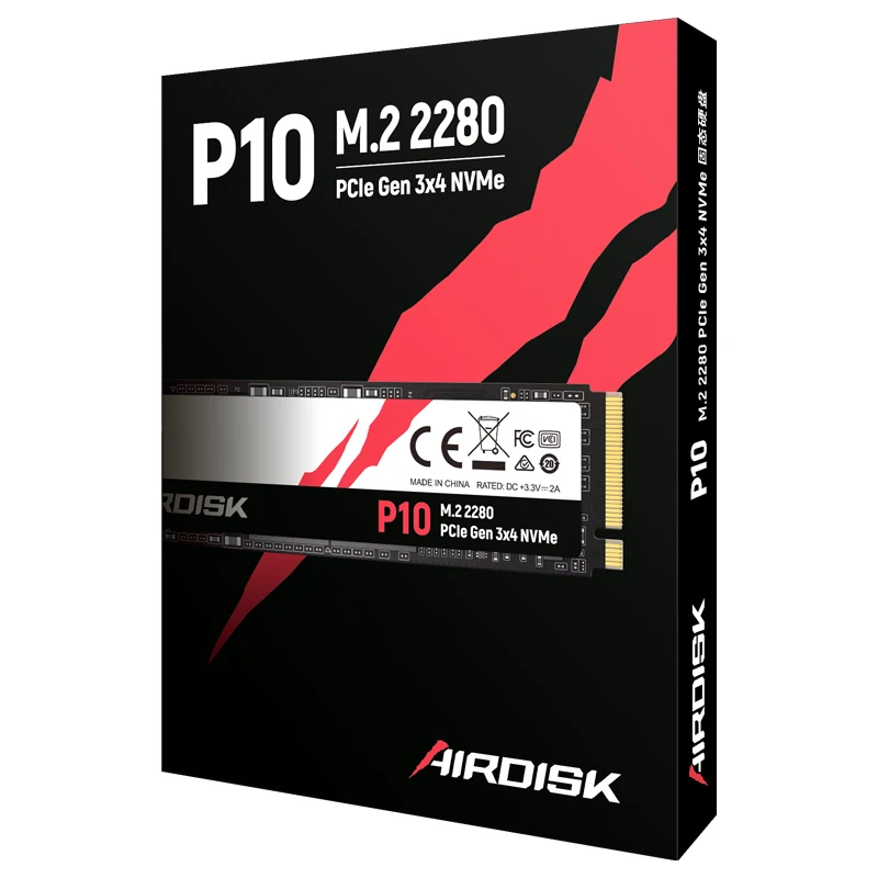 Airdisk NVMe SSD 250GB 500GB 1000GB Solid State Disk PCI-e