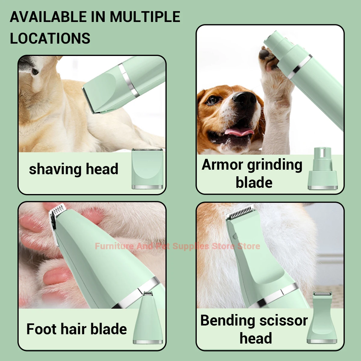 4-in-1 Electric Pet Groomer 2