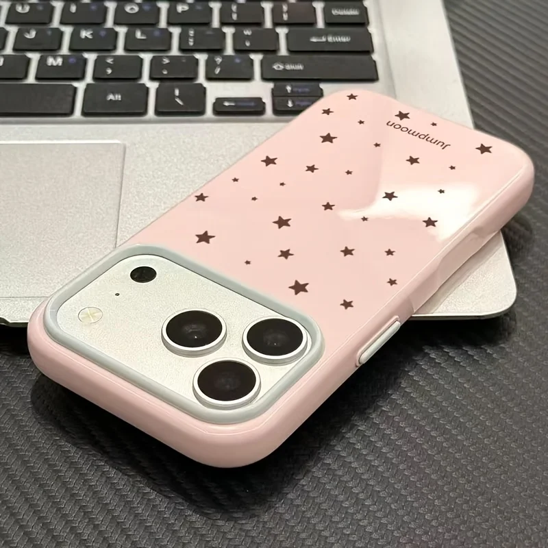 Korean Shiny Star TPU Phone Case - Sleek & Protective Design