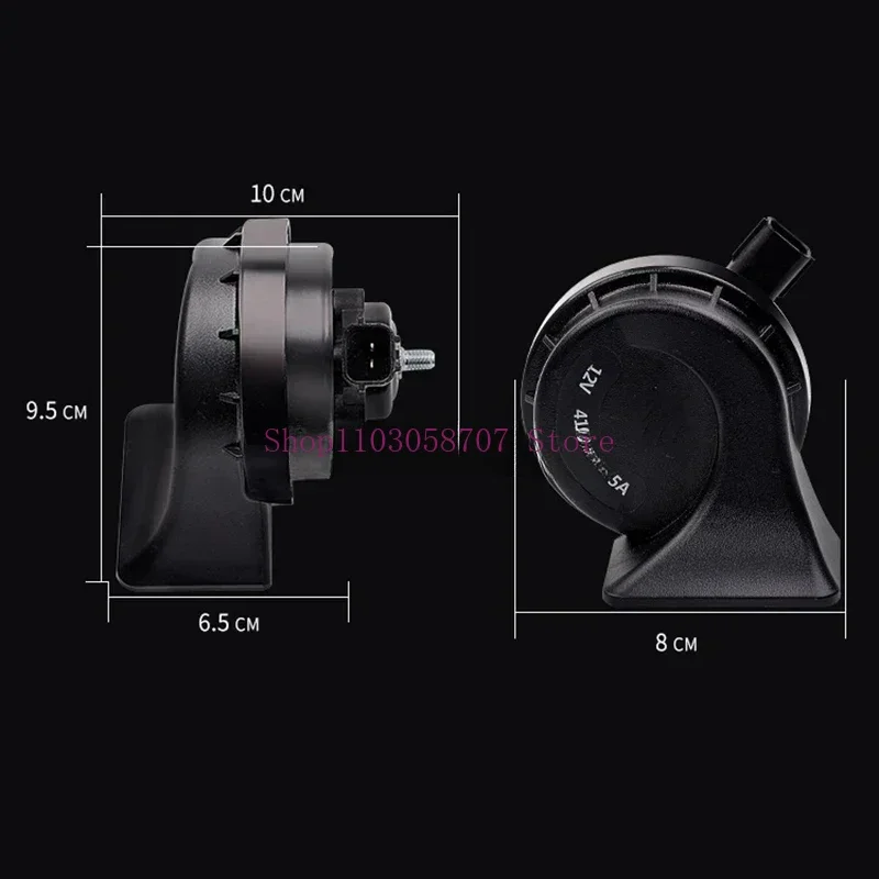 Hot Car Stereo Treble Snail Whistle Horn Loud Sounding for VW ID4 ID6 X CROZZ Loud Car Horn Modification Accessories