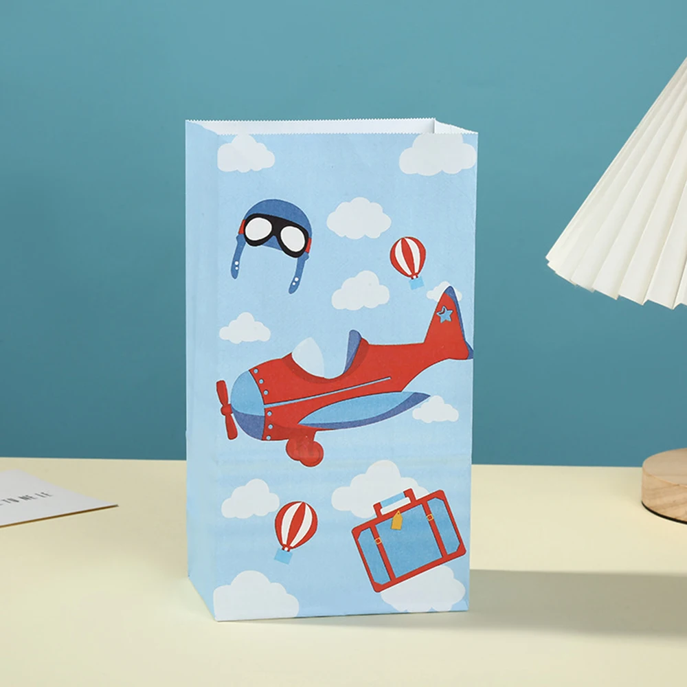 Flugzeug Geburtstag Party Geschirr Set Folie Flugzeug Ballon für Jungen Kinder Flugzeit Fliegen Party Spielzeug Dekore Baby Dusche Liefert – Detail 11