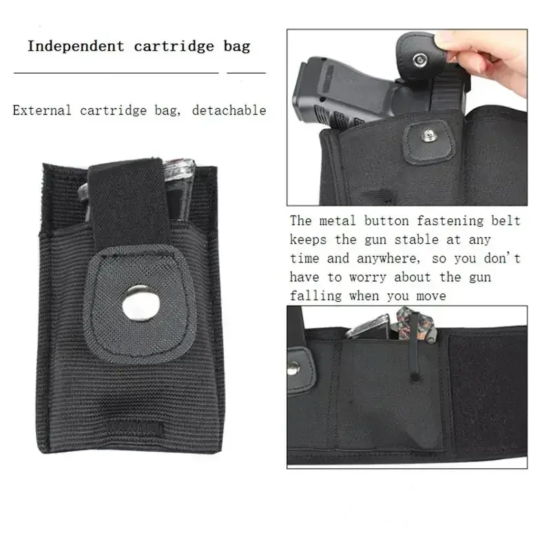 Belly Gun Holster Belt, pistol holster,gun holster