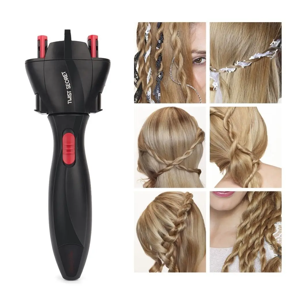 Electric Hair Braider Automatic Twist Braider Knitting Device Hair Braider Machine Braiding Diy Hairstyle Hair Styling Tool