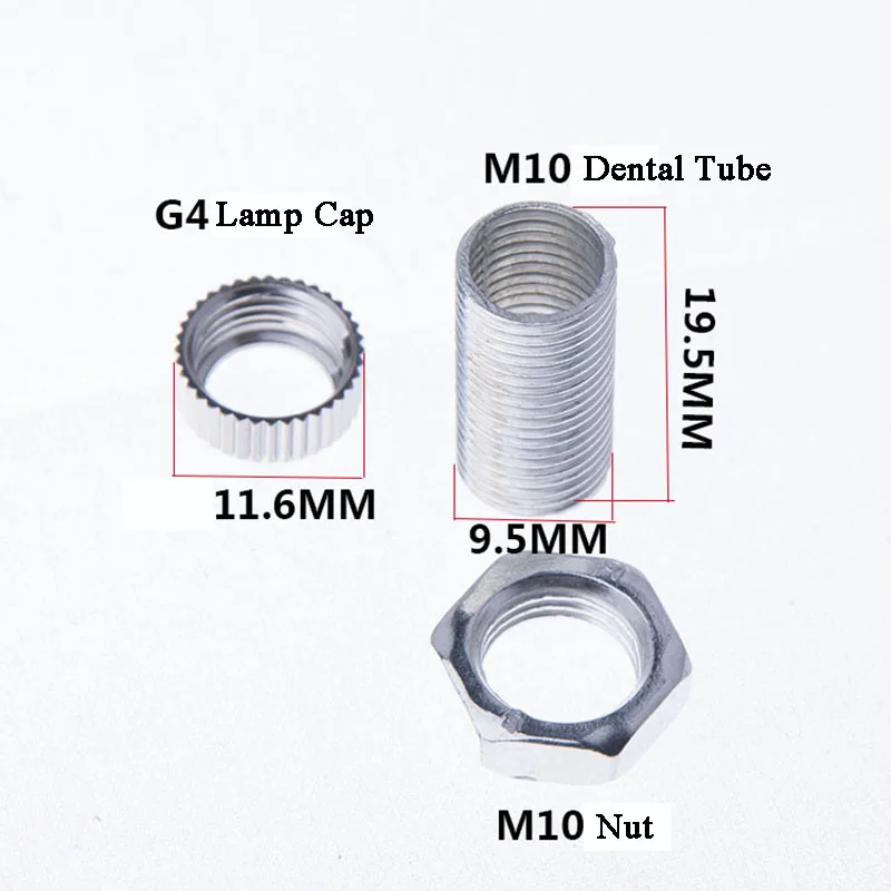G4 Lamp Holder Fastener Conversion Kit G4 Lamp Head Fasterner Fitting Accessories Crystal Holder Base LED Socket