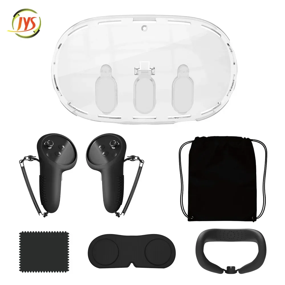 NEW 7 in 1 Silicone Protective Cover Set Compatible with Meta Quest 3 VR Accessories
