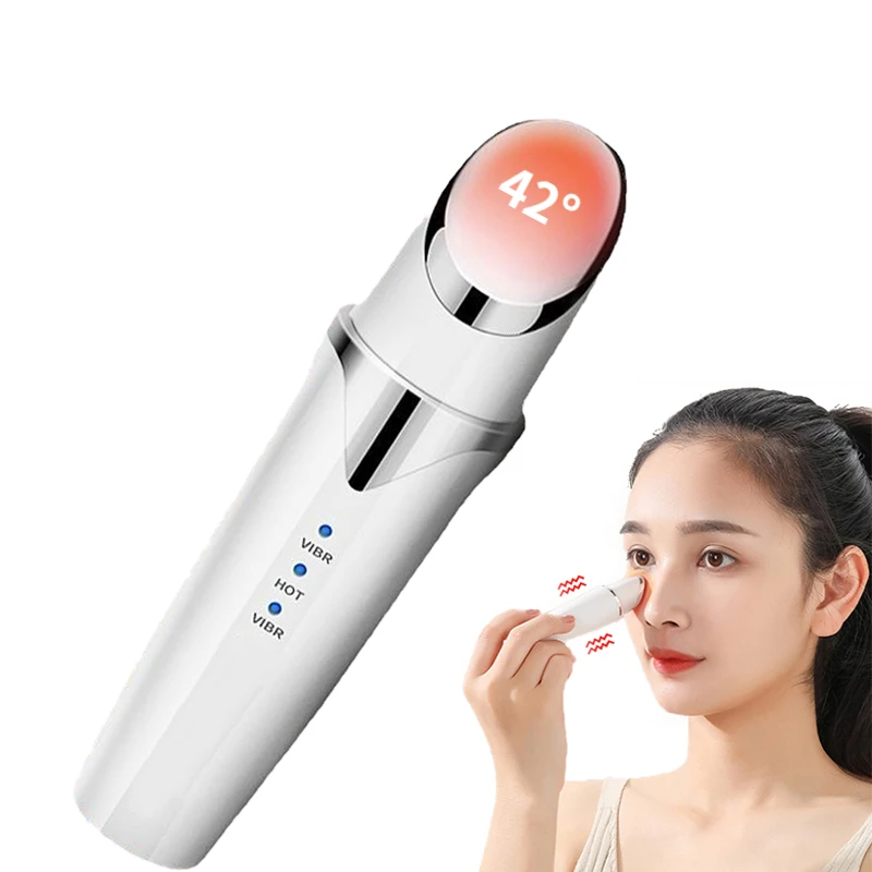 Thermal Eye Beauty Devices Fade Black Circle Anti Wrinkle Beauty Pen Eye Cream Introduction 42 &deg; Vibration Massage Tools