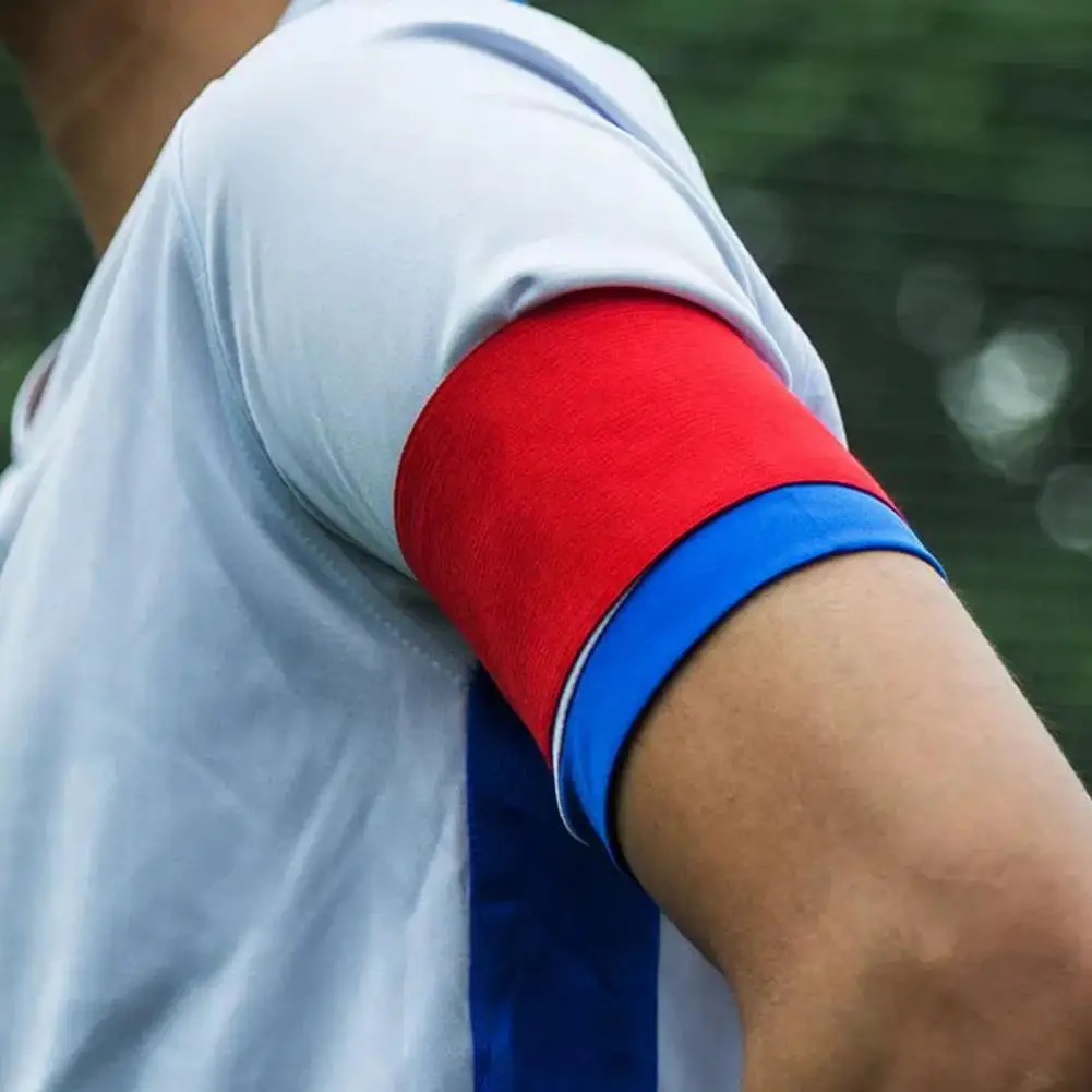 

Colorful Good Texture Non-slip Team Sports Captain Armband Football Supply Captain Armband Captain Armband
