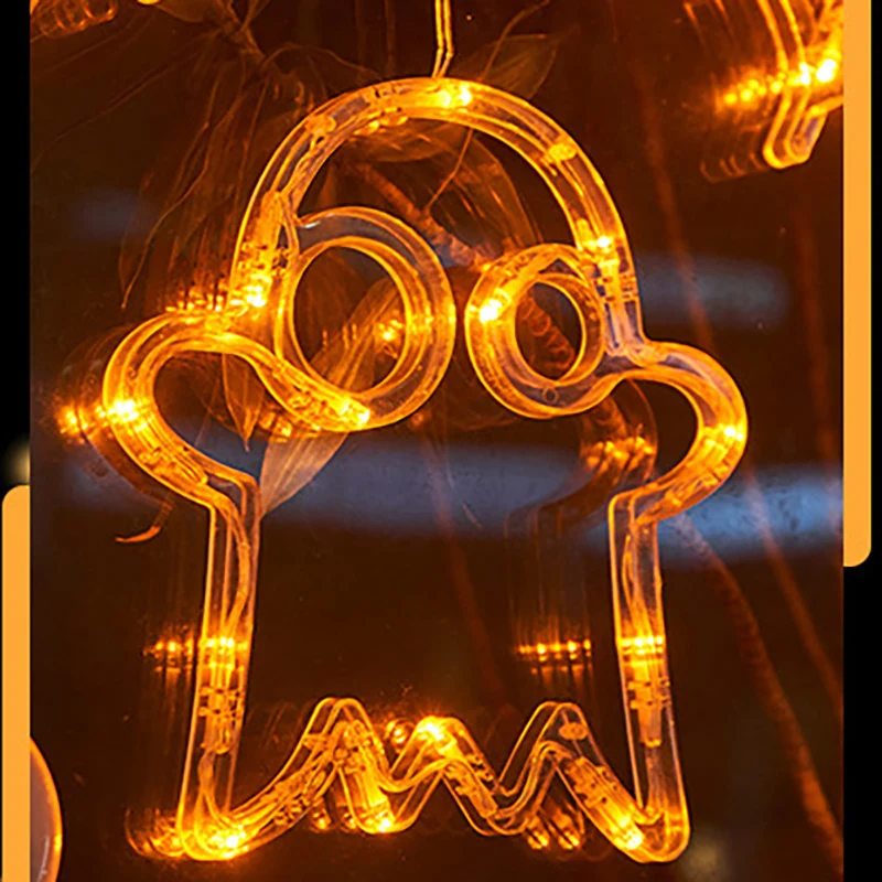 Halloween Suction Cup Light LED - Halloween Window Lights Decorations