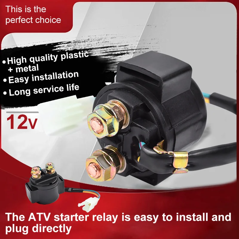 Relé Arranque XV920 1981-1983 Relé Arranque Motocicleta Cyleto - Compatible Yamaha XV500/750/920 Virago 1981-1983 Relé Solenoide Arranque - Foto 7