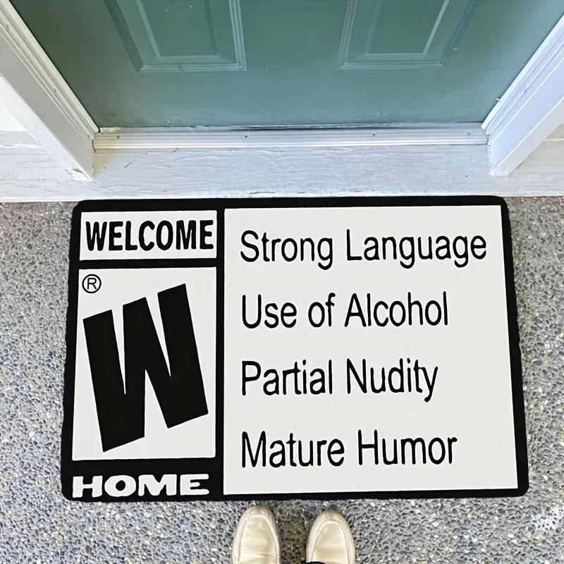 Floor Mat Non Slip Mat Door Mat Fun Doormat Interesting Phrase Door Mat Is Non Slip Machine Washable Suitable Both Indoor Outdoor Entrances Floor Mat Is Suitable Living