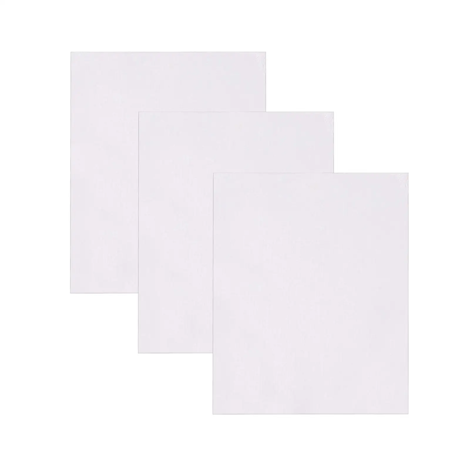 3x Canvas Panels Acrylic Oil Painting Canvas Art Boards Artist Boards Cotton Artist Blank for Painter Oil Painting