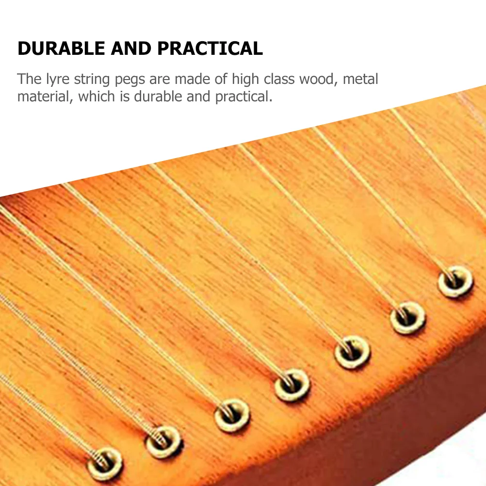 Lyre Harp Part Strudy Peg Combination Wrenches Musical Instrument